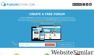 forumotion.com Screenshot