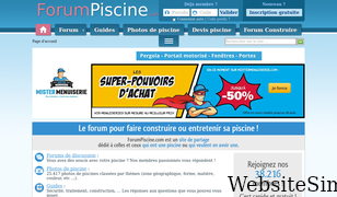forumpiscine.com Screenshot