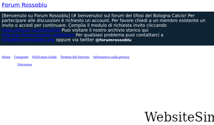 forumrossoblu.org Screenshot