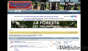 forumtriumphchepassione.com Screenshot