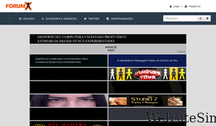 forumx.com.br Screenshot