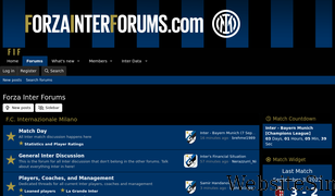 forzainterforums.com Screenshot