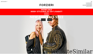 forzieri.com Screenshot