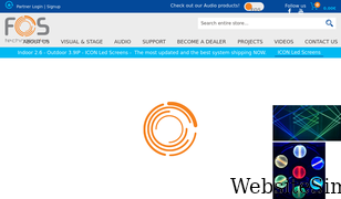 fos-lighting.eu Screenshot