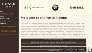 fossilcare.com Screenshot