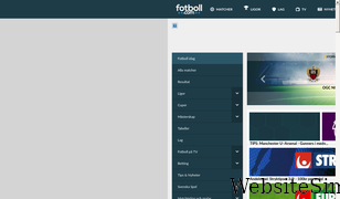 fotboll.com Screenshot