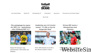 fotbollskane.se Screenshot