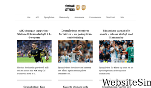 fotbollsthlm.se Screenshot