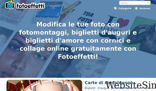 fotoeffetti.com Screenshot
