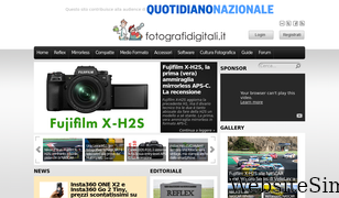 fotografidigitali.it Screenshot