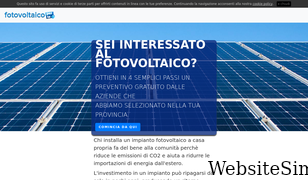 fotovoltaicoperte.com Screenshot