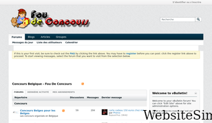 foudeconcours.com Screenshot