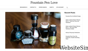 fountainpenlove.com Screenshot