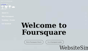 foursquare.org Screenshot