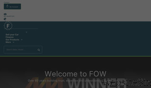 fow.co.uk Screenshot