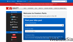 fowlersparts.co.uk Screenshot