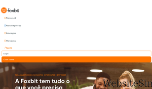 foxbit.com.br Screenshot