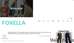 foxella.com Screenshot