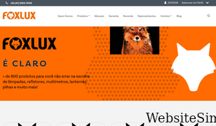 foxlux.com.br Screenshot