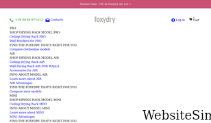 foxydry.com Screenshot