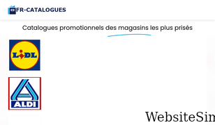 fr-catalogues.com Screenshot