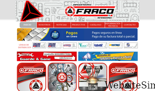 fraco.com.mx Screenshot