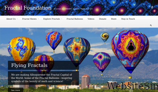 fractalfoundation.org Screenshot