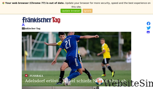 fraenkischertag.de Screenshot