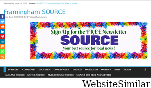 framinghamsource.com Screenshot