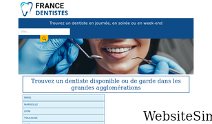 france-dentiste.com Screenshot