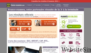 france-examen.com Screenshot
