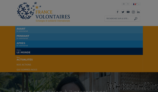 france-volontaires.org Screenshot