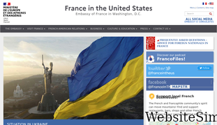 franceintheus.org Screenshot