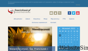 franciszkanie.pl Screenshot