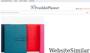 franklinplanner.com Screenshot
