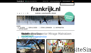 frankrijk.nl Screenshot