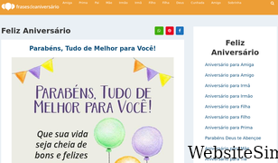 frasesdeaniversario.com.br Screenshot