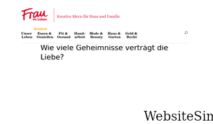 frau-im-leben.com Screenshot