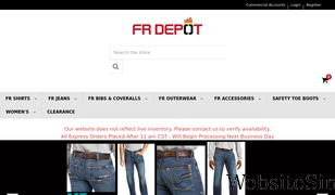 frdepot.com Screenshot