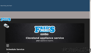 fredsappliance.com Screenshot