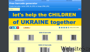 free-barcode-generator.net Screenshot