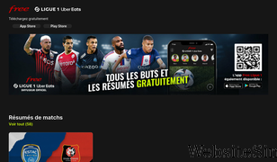 free-ligue1.fr Screenshot