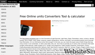 free-online-converters.com Screenshot