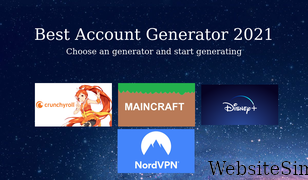 freealtsgenerator.es Screenshot