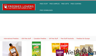 freebieslovers.com Screenshot