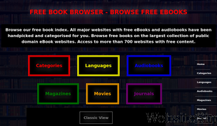 freebookbrowser.com Screenshot