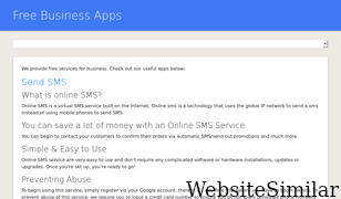 freebusinessapps.net Screenshot