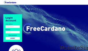 freecardano.com Screenshot