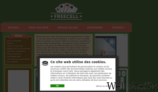 freecell.fr Screenshot