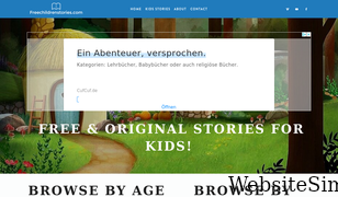 freechildrenstories.com Screenshot